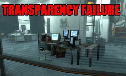 Transparency failure